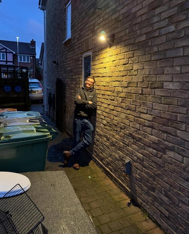 Security light installation