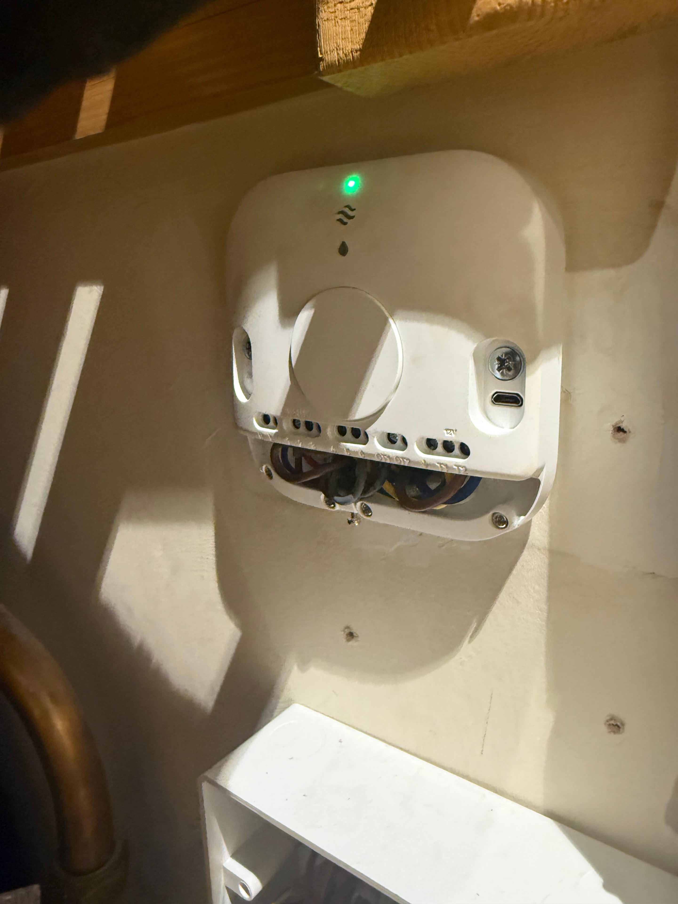 Smart thermostat wiring and installation